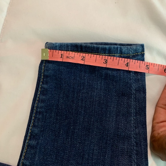 7 For All Mankind Blue the Skinny Jeans Classic Fit Sz 25 - Picture 7 of 14
